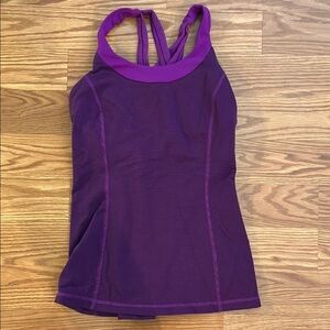 lululemon athletica Purple Tank Top